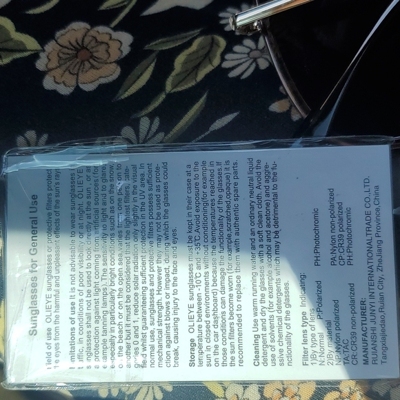 Olieye sunglasses with case - Picture 5 of 7